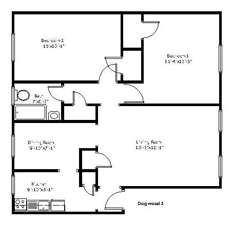 Floor Plan  Dogwood 2