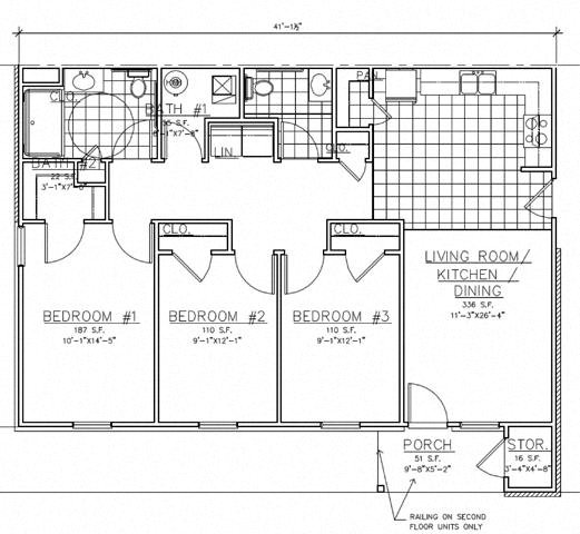 Floor Plan  3 Bedroom