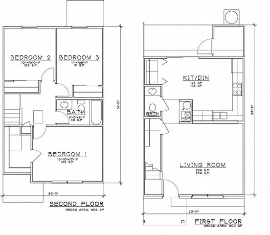 Floor Plan  3 Bedroom