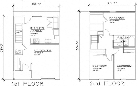 Floor Plan  3 Bedroom