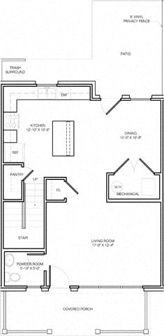 Floor Plan  3 Bedroom