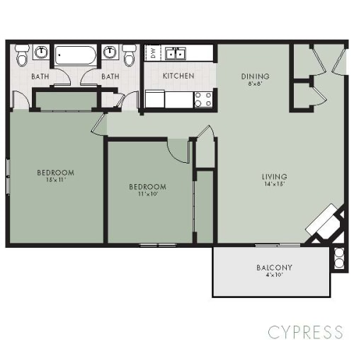 Floor Plan  Cypress