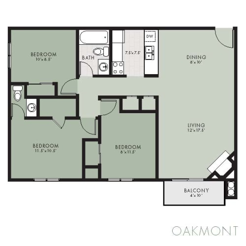 Floor Plan  Oakmont