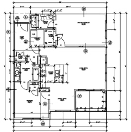 Floor Plan  A3 2 Bedroom 2 Bath