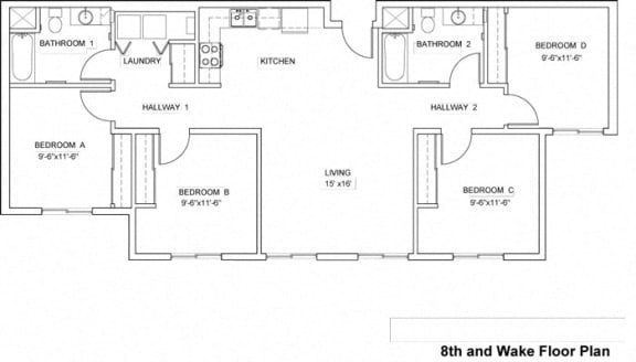 Floor Plan  By Bedroom Lease