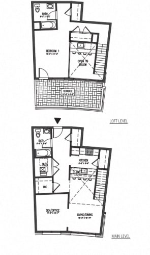 Floor Plan  Loft Floor Plan