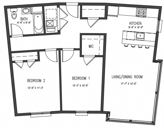 Floor Plan  Floor Plan 2 Bedroom