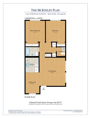 Floor Plan  McKinley Floorplan Image