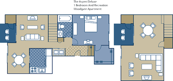 Floor Plan  The Aspen Deluxe