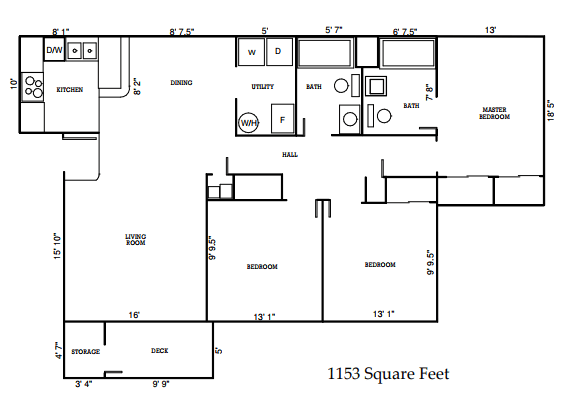 Floor Plan  Three Bedroom