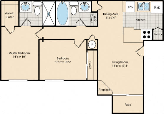 Floor Plan  The Vermilion