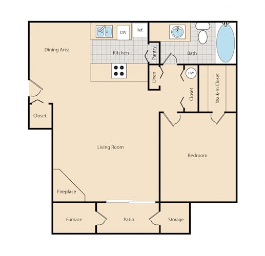 Floor Plan  The Dove
