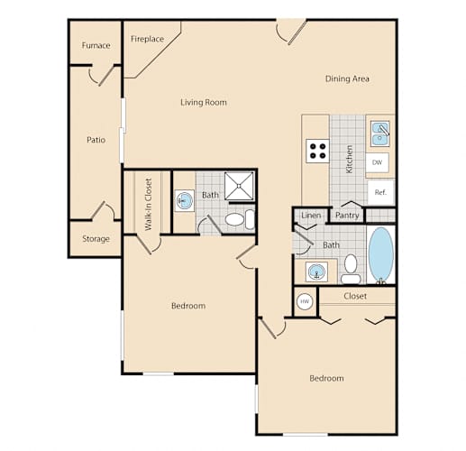 Floor Plan  The Concord