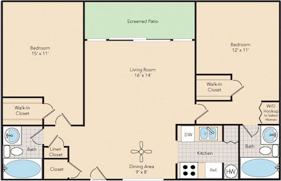Floor Plan  The Valencia