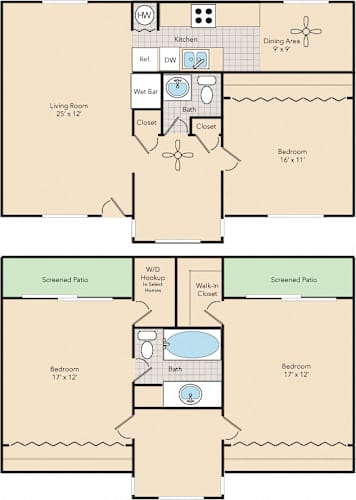 Floor Plan  The Poinciana