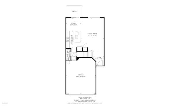 Floor Plan  3/2.5 1811 sqft