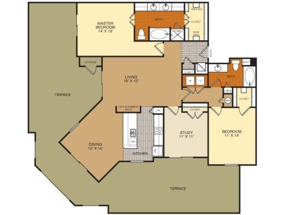 Floor Plan  C1C