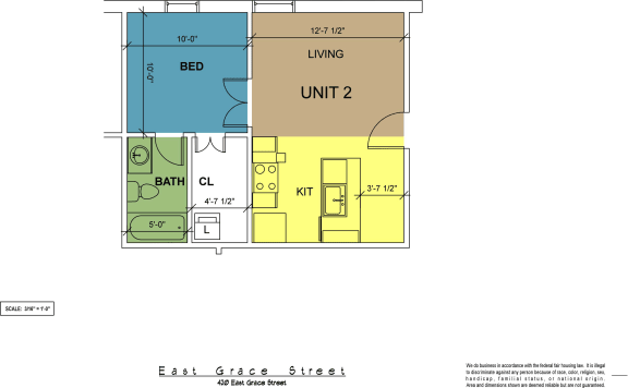 Floor Plan  420 Place Unit 02