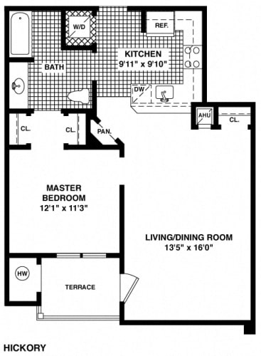Floor Plan  Hickory
