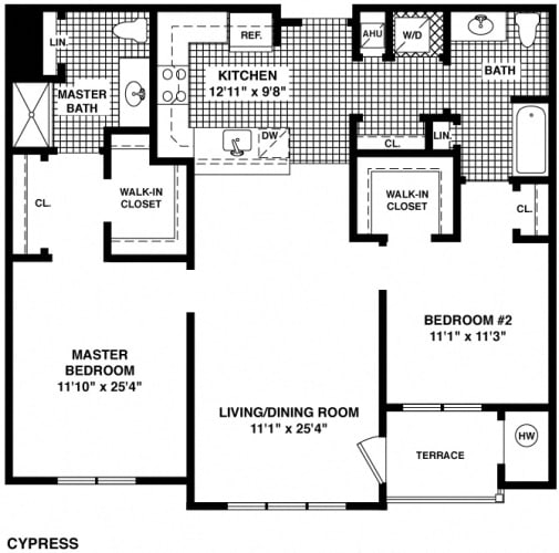 Floor Plan  Cypress