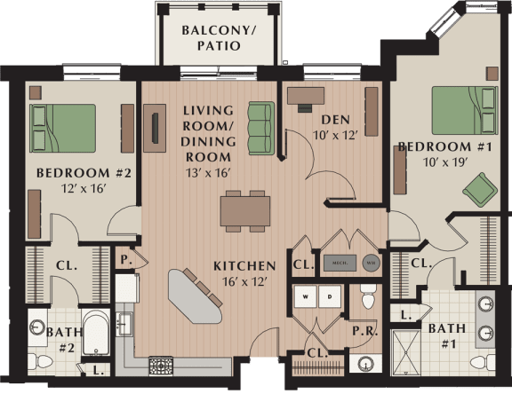 Floor Plan  Monaco