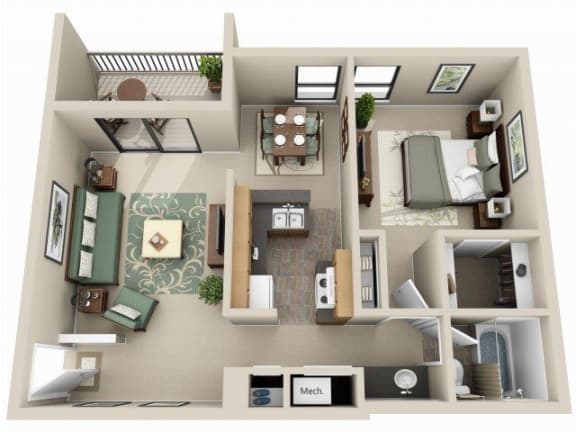 Floor Plan  Caribou