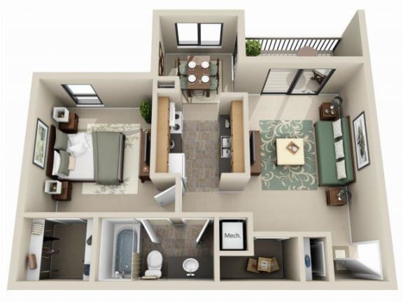 Floor Plan  Espresso