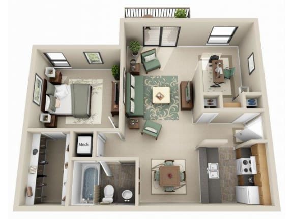 Floor Plan  Mocha
