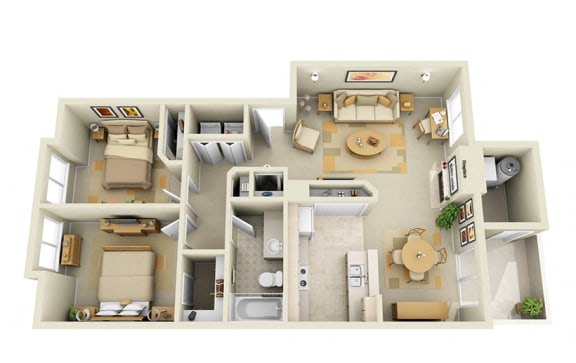 Floor Plan  Apartments for rent Vancouver WA