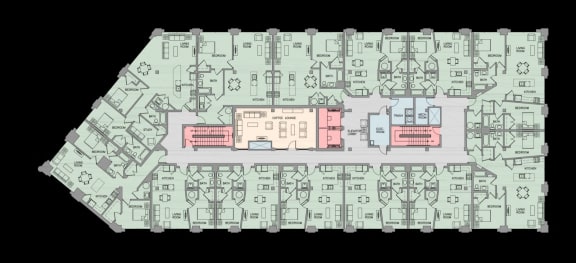 Floor Plan  Boury Lofts floor plans