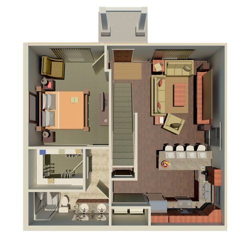 Floor Plan  The Cypress