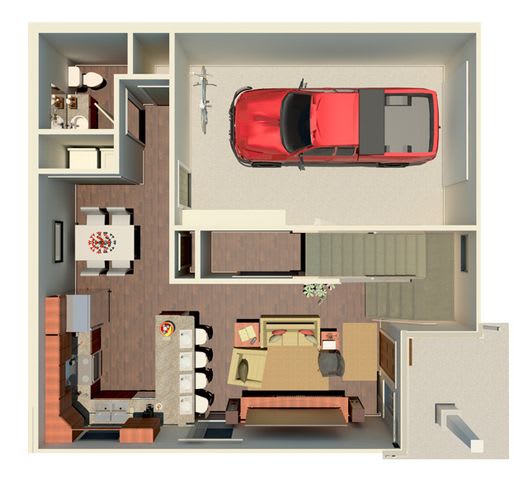Floor Plan  The Oak