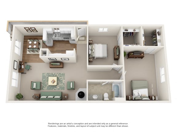 Apartments For Rent In Gresham Oregon Campbell Park Floor Plans