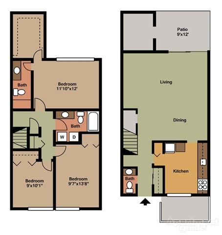 Floor Plan  3 Bedroom