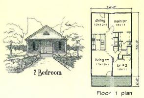 Floor Plan  2 Bedroom