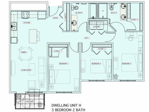 Floor Plan  H