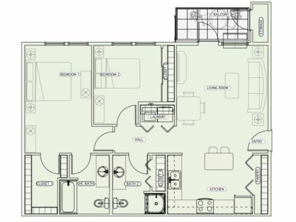 Floor Plan  J