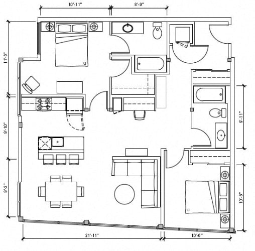 Floor Plan  B2