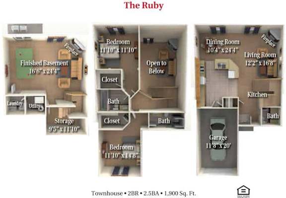 Floor Plan  The Ruby