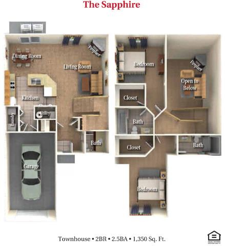 Floor Plan  The Sapphire