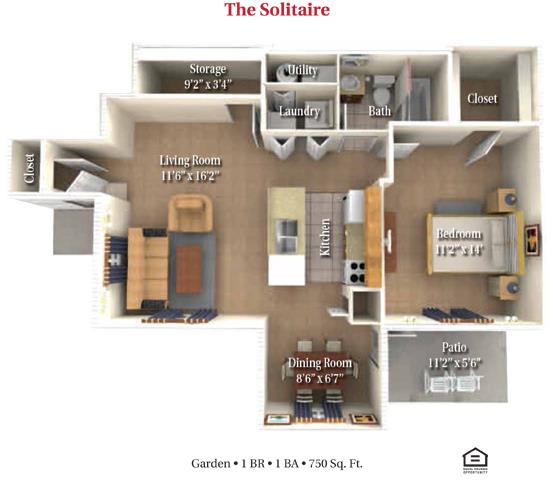 Floor Plan  The Solitaire