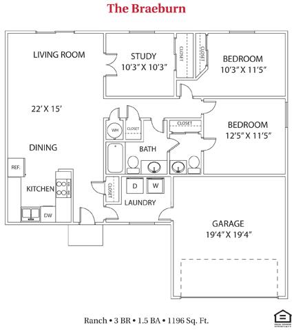 Floor Plan  The Braeburn
