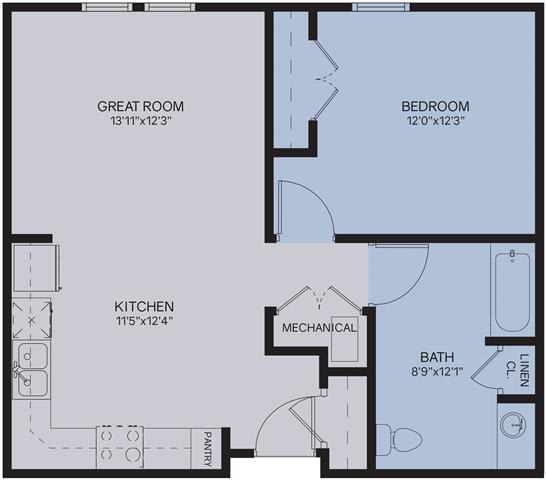 Floor Plan  1A