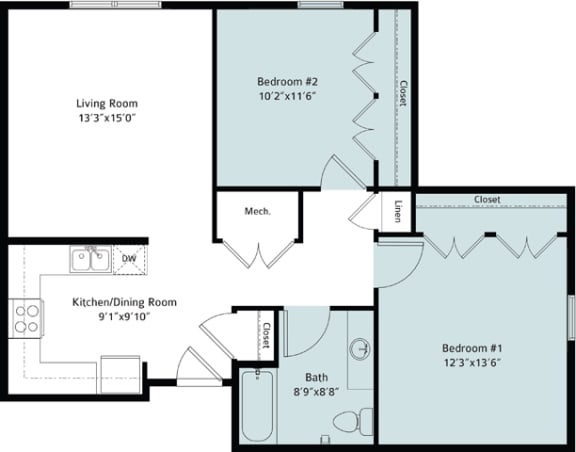 Floor Plan  2B