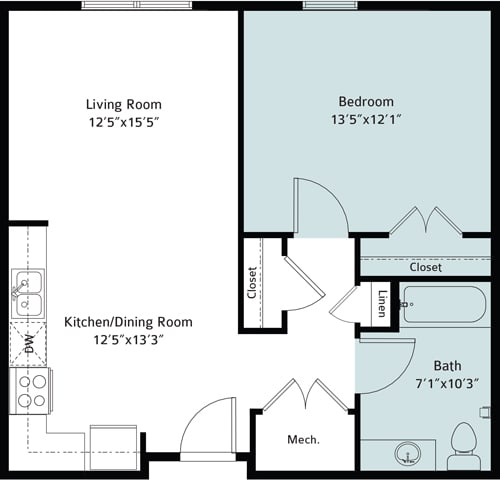 Floor Plan  1A