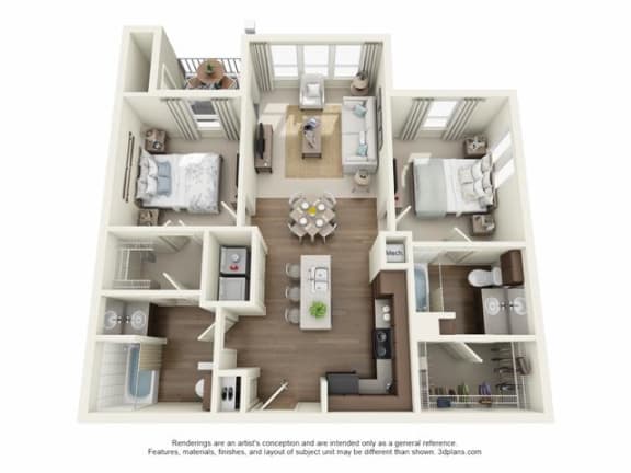 Floor Plan  Baker