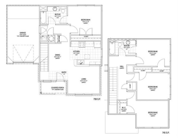 Floor Plan  D-1M