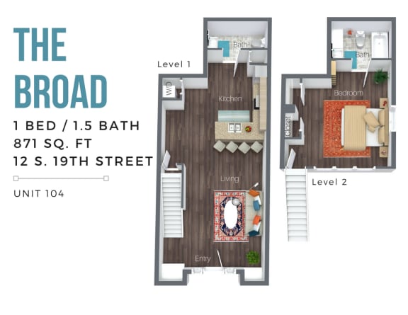 Floor Plan  The Broad (Overview-City Side)