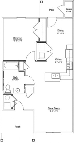 Floor Plan  The Meadowbrook