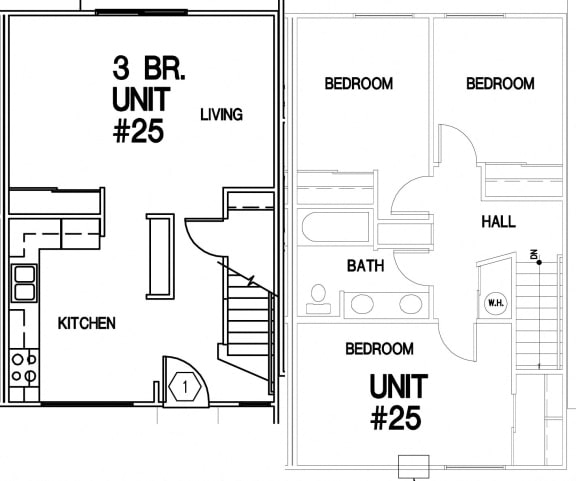 Floor Plan  3 Bedroom